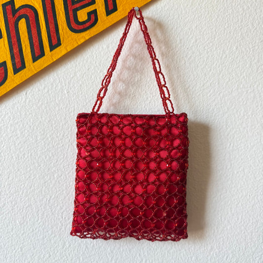 SMALL BEADED PURSE