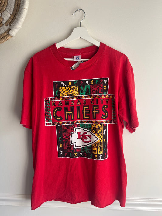 1993 CHIEFS TEE L