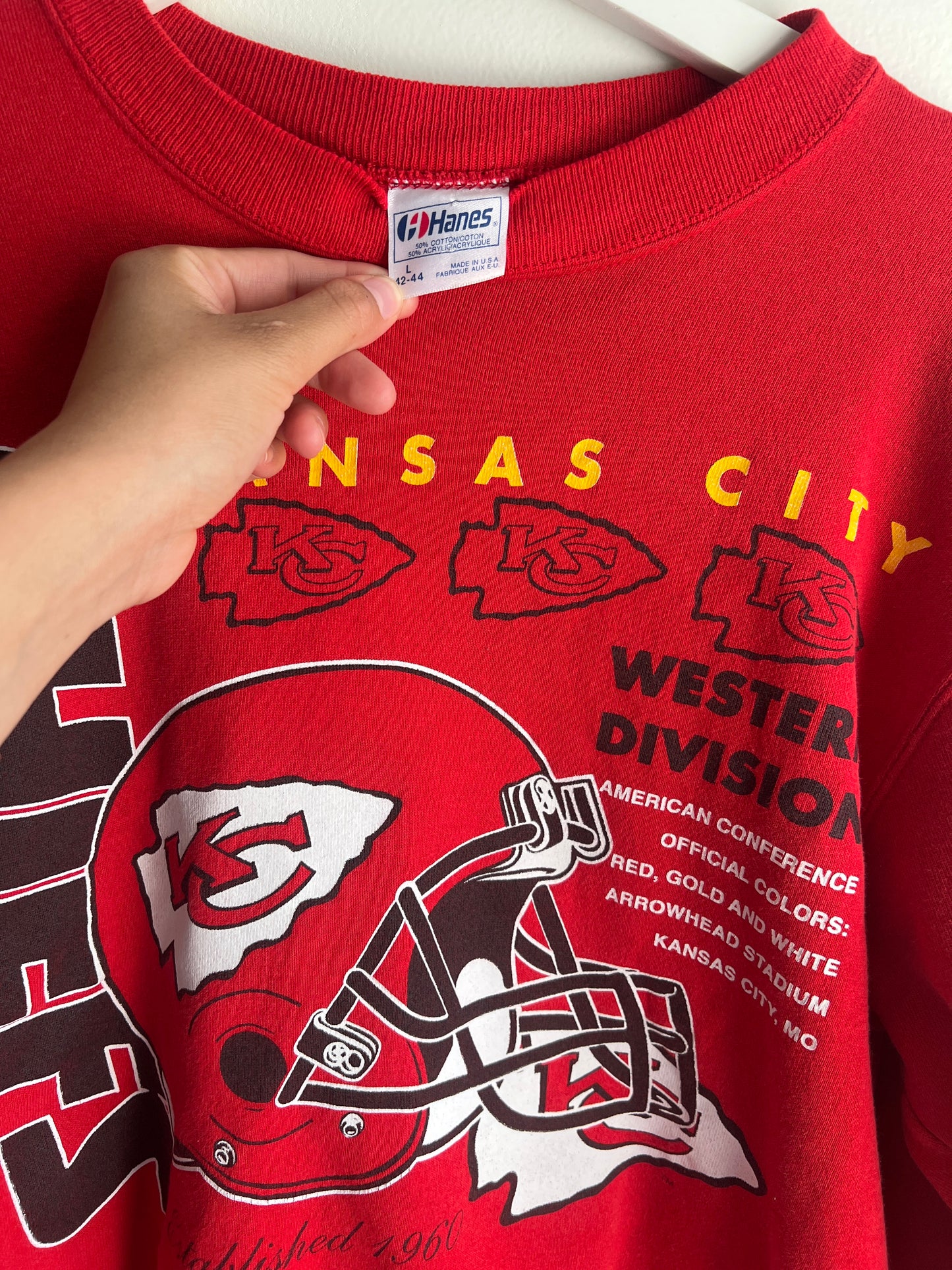 CHIEFS CREWNECK M