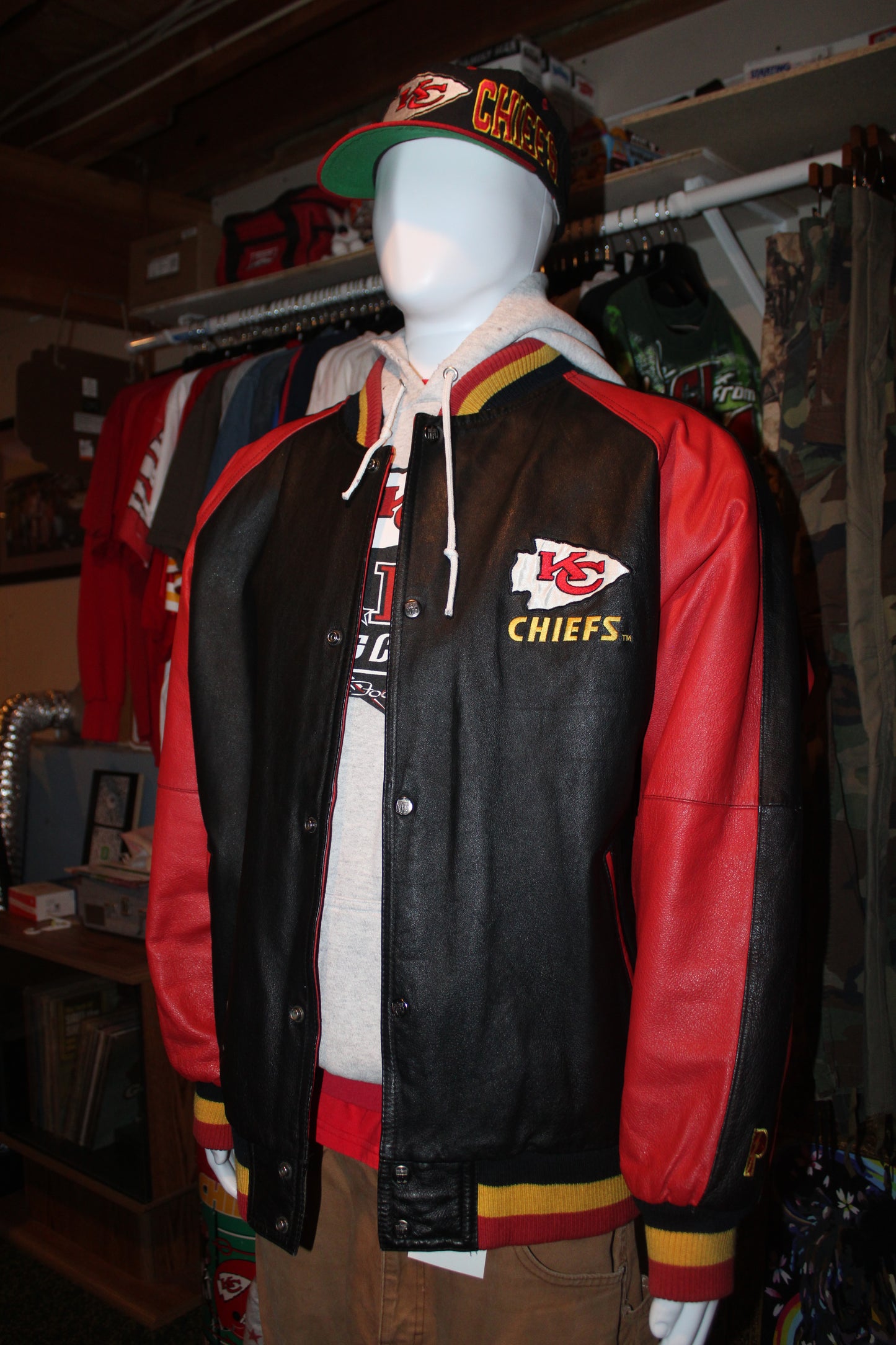 LEATHER JACKET XL