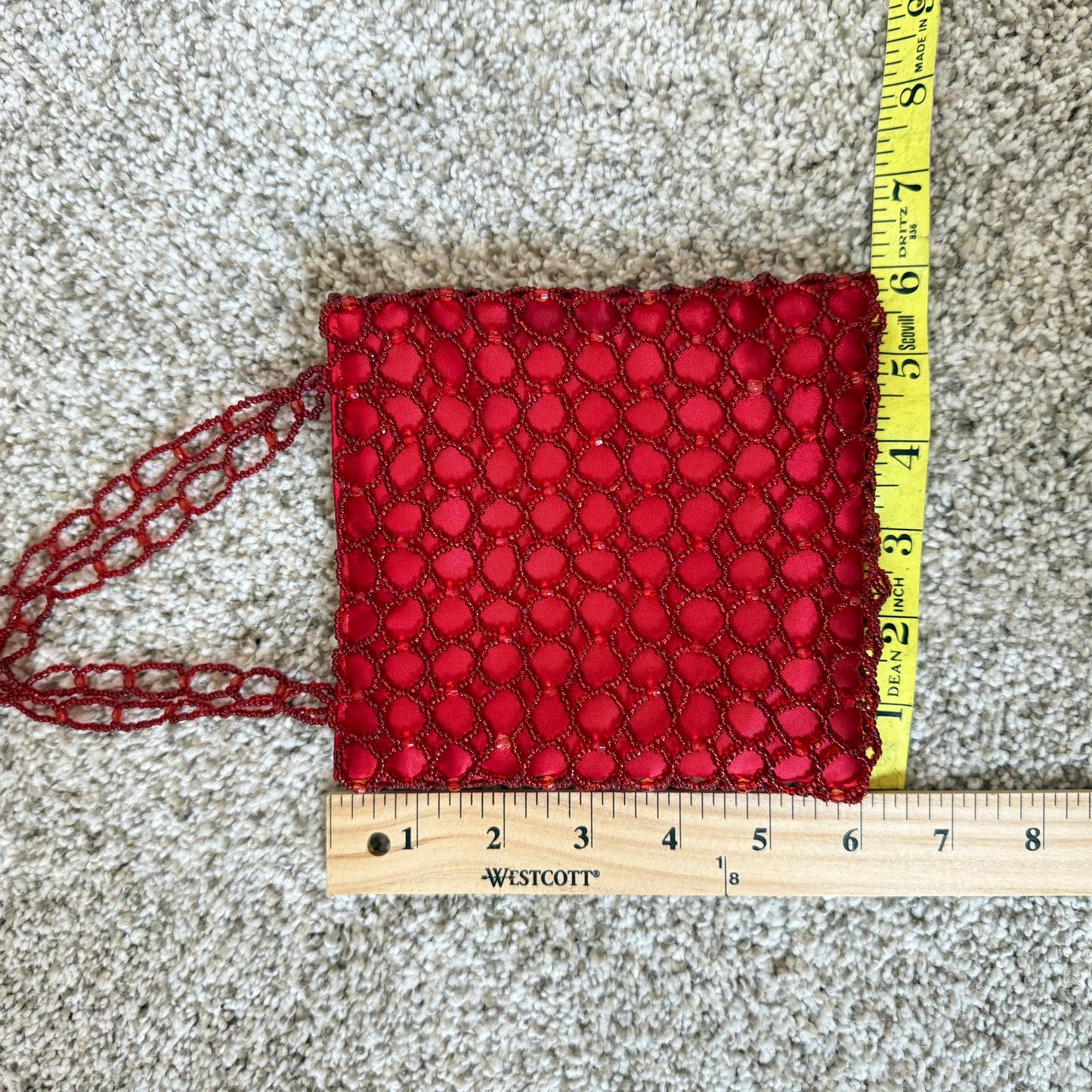 SMALL BEADED PURSE