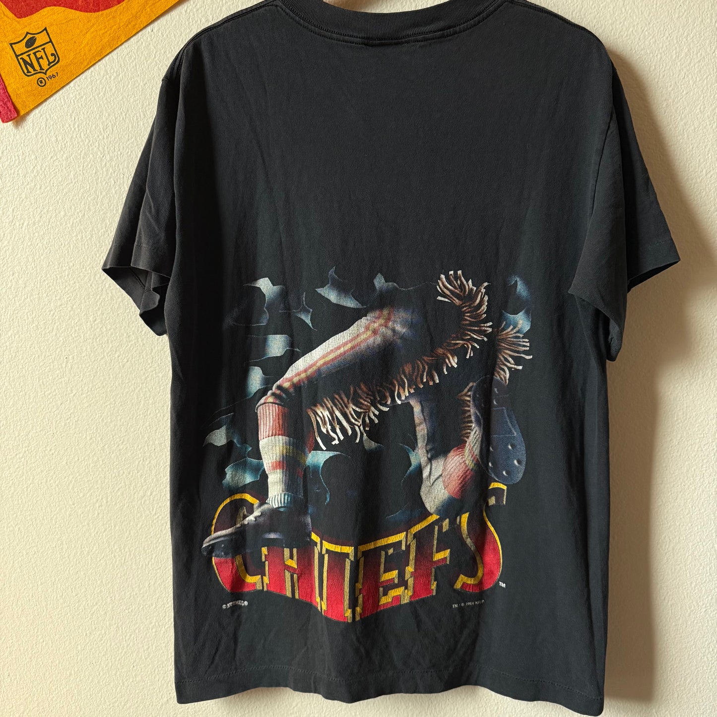 NUTMEG DOUBLE PRINT TEE (L)