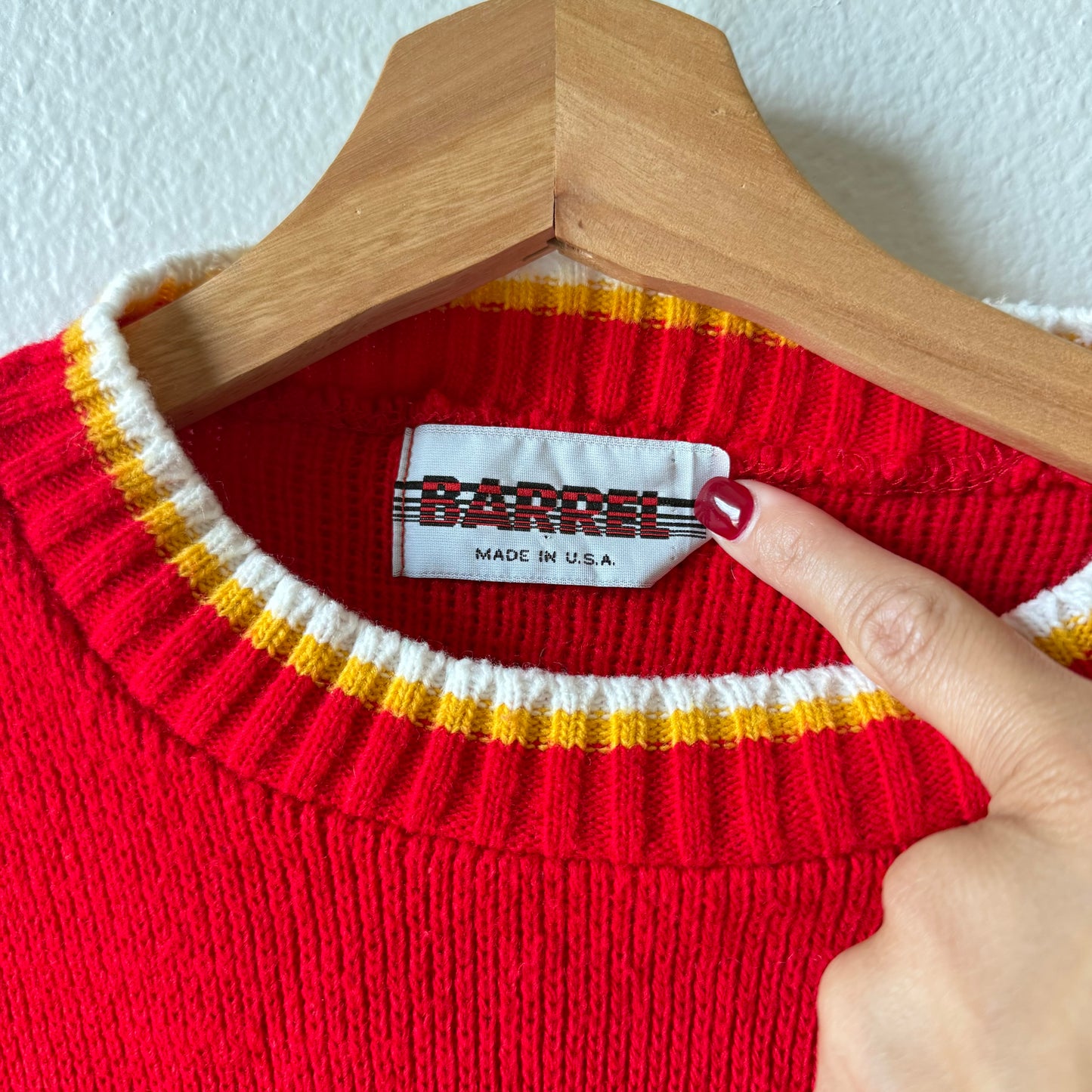 90’s KNIT SWEATER (XS)