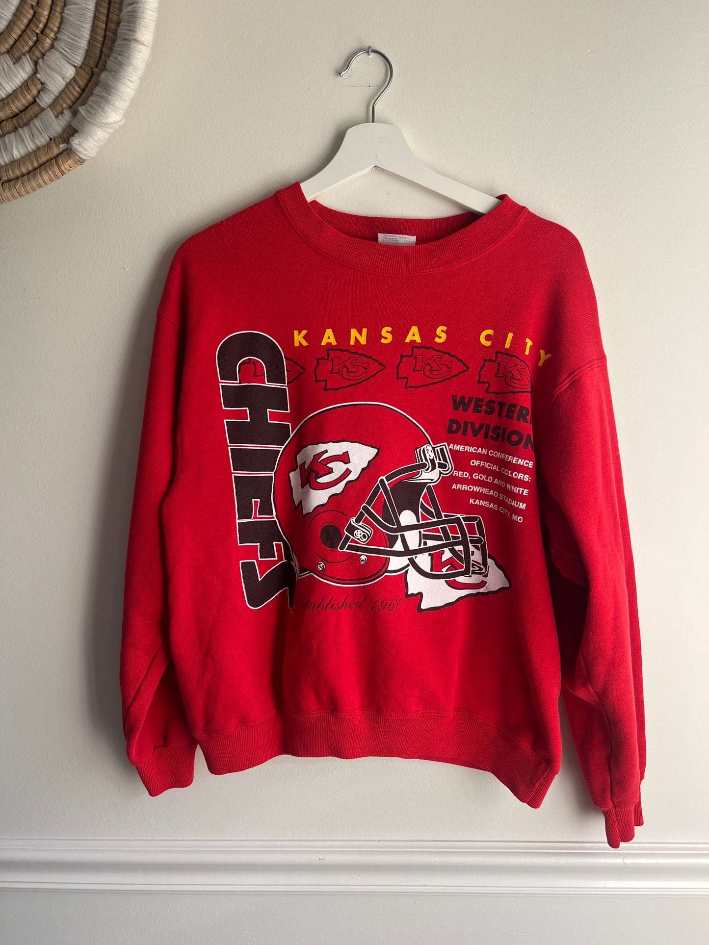 CHIEFS CREWNECK M