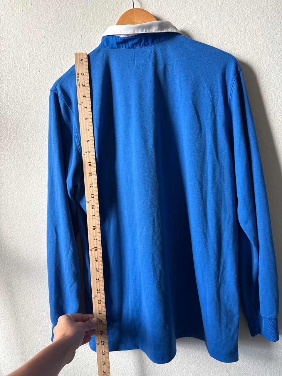 2010 Glasgow Rangers Umbro home football long sleeve shirt soccer jersey 
Size L