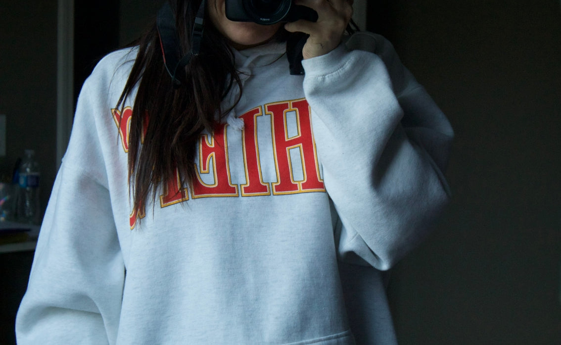 GREY CHIEFS HOODIE