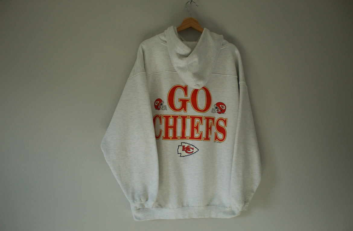 GREY CHIEFS HOODIE