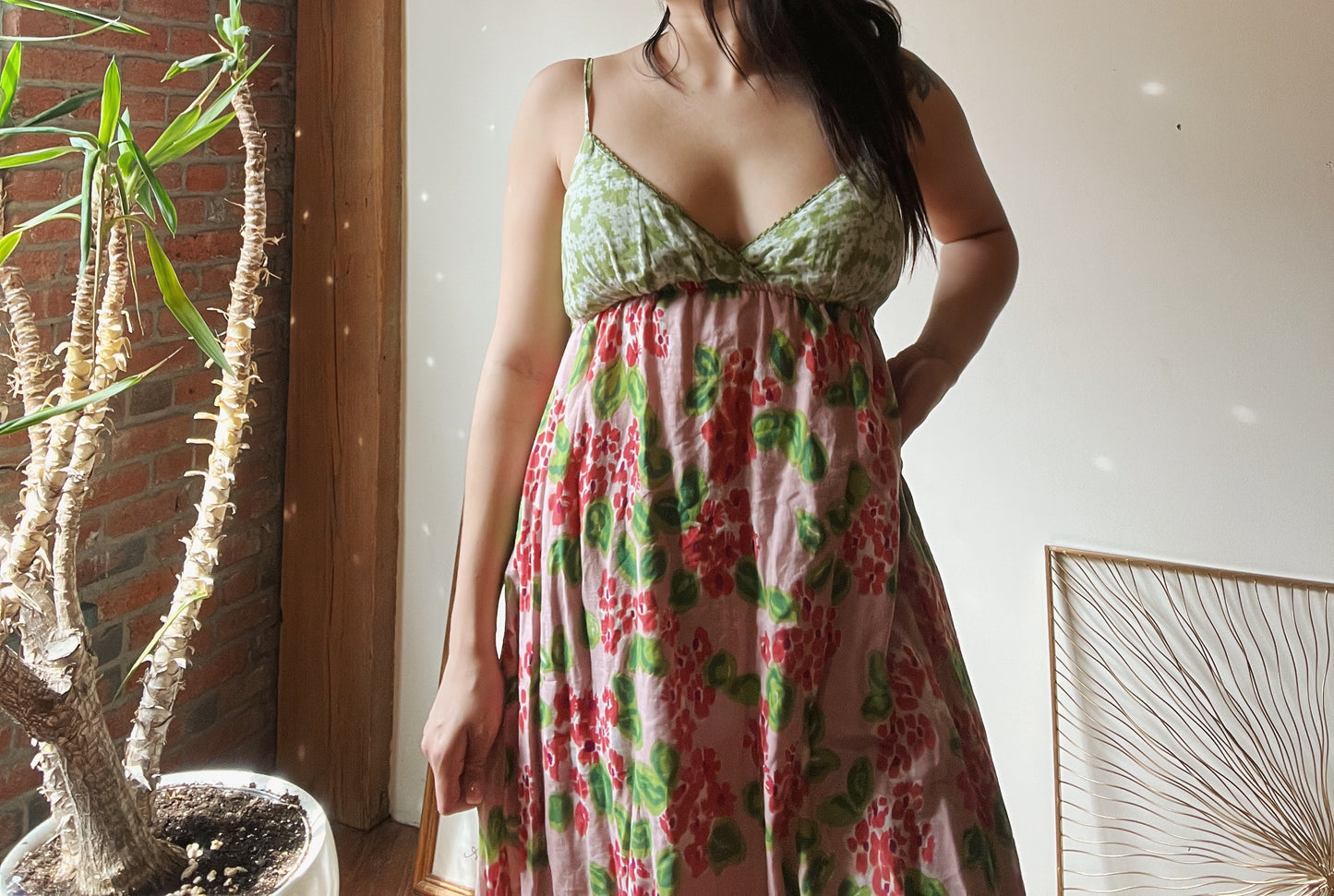 VINTAGE FLORAL DRESS